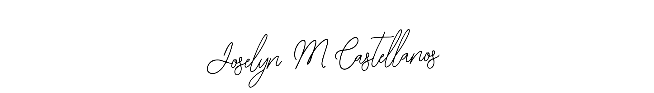 This is the best signature style for the Joselyn M Castellanos name. Also you like these signature font (Bearetta-2O07w). Mix name signature. Joselyn M Castellanos signature style 12 images and pictures png