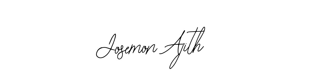 Make a short Josemon Ajith signature style. Manage your documents anywhere anytime using Bearetta-2O07w. Create and add eSignatures, submit forms, share and send files easily. Josemon Ajith signature style 12 images and pictures png