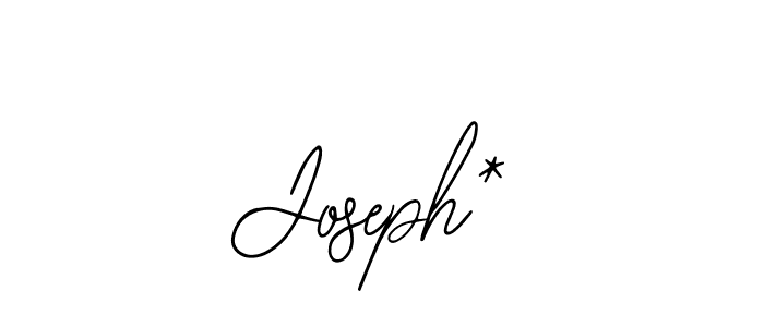The best way (Bearetta-2O07w) to make a short signature is to pick only two or three words in your name. The name Joseph* include a total of six letters. For converting this name. Joseph* signature style 12 images and pictures png