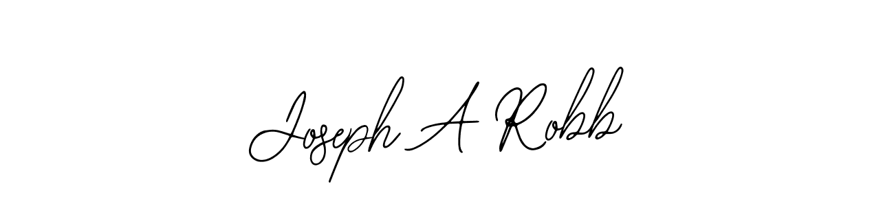 The best way (Bearetta-2O07w) to make a short signature is to pick only two or three words in your name. The name Joseph A Robb include a total of six letters. For converting this name. Joseph A Robb signature style 12 images and pictures png