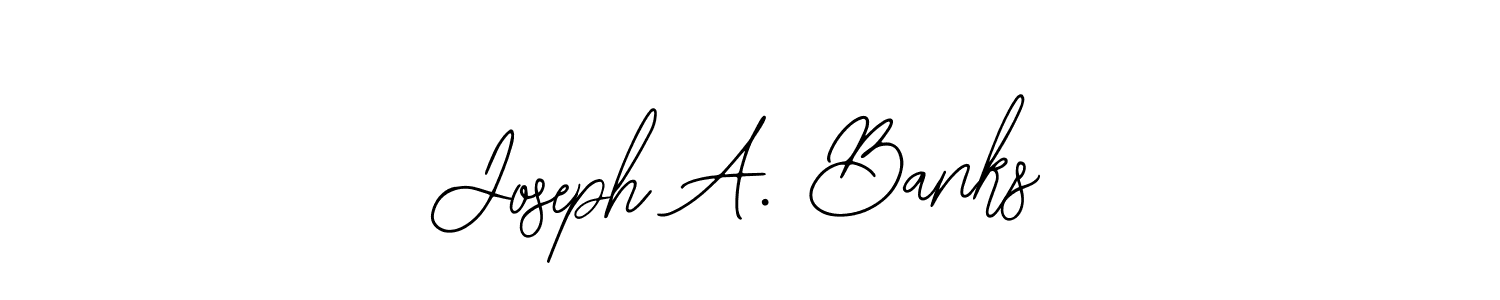 How to make Joseph A. Banks signature? Bearetta-2O07w is a professional autograph style. Create handwritten signature for Joseph A. Banks name. Joseph A. Banks signature style 12 images and pictures png