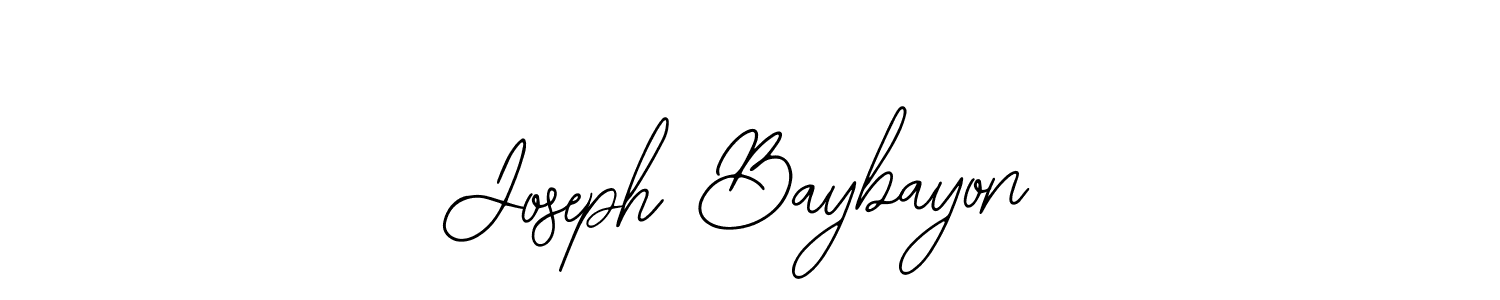 It looks lik you need a new signature style for name Joseph Baybayon. Design unique handwritten (Bearetta-2O07w) signature with our free signature maker in just a few clicks. Joseph Baybayon signature style 12 images and pictures png