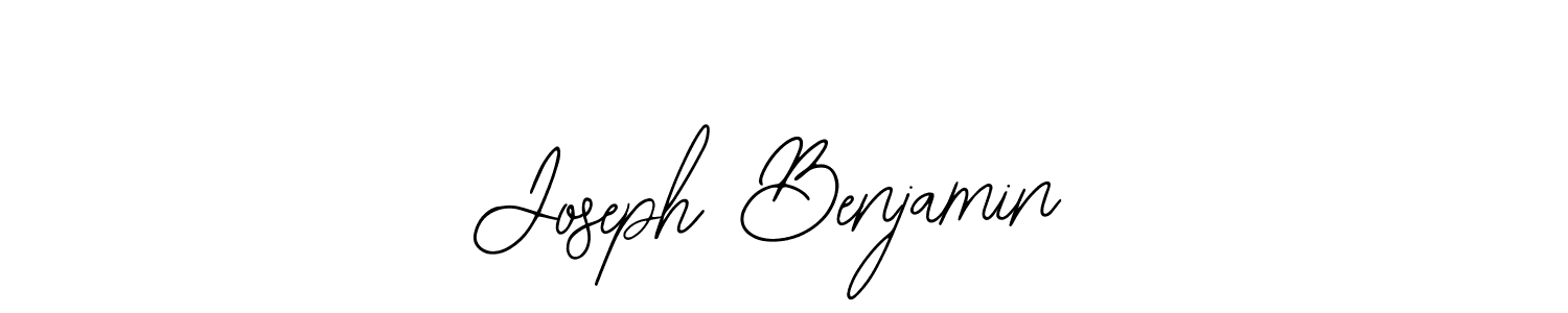 Make a beautiful signature design for name Joseph Benjamin. With this signature (Bearetta-2O07w) style, you can create a handwritten signature for free. Joseph Benjamin signature style 12 images and pictures png