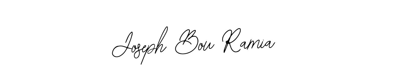 Joseph Bou Ramia stylish signature style. Best Handwritten Sign (Bearetta-2O07w) for my name. Handwritten Signature Collection Ideas for my name Joseph Bou Ramia. Joseph Bou Ramia signature style 12 images and pictures png