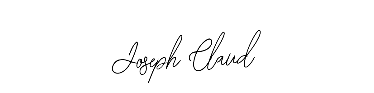 You should practise on your own different ways (Bearetta-2O07w) to write your name (Joseph Claud) in signature. don't let someone else do it for you. Joseph Claud signature style 12 images and pictures png