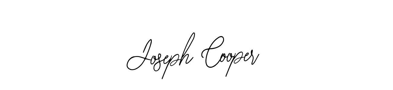 Use a signature maker to create a handwritten signature online. With this signature software, you can design (Bearetta-2O07w) your own signature for name Joseph Cooper. Joseph Cooper signature style 12 images and pictures png