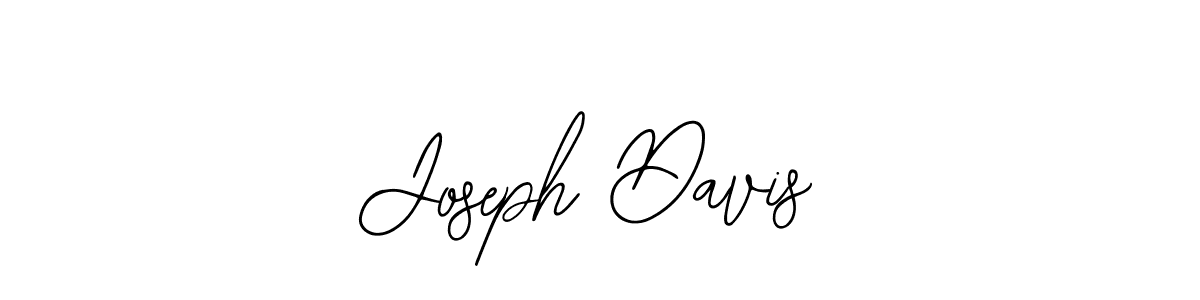 Use a signature maker to create a handwritten signature online. With this signature software, you can design (Bearetta-2O07w) your own signature for name Joseph Davis. Joseph Davis signature style 12 images and pictures png