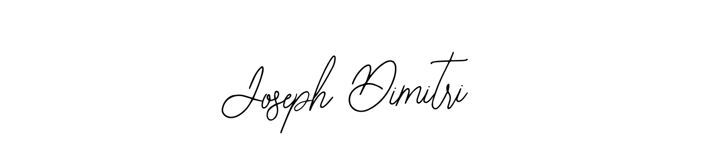 Joseph Dimitri stylish signature style. Best Handwritten Sign (Bearetta-2O07w) for my name. Handwritten Signature Collection Ideas for my name Joseph Dimitri. Joseph Dimitri signature style 12 images and pictures png