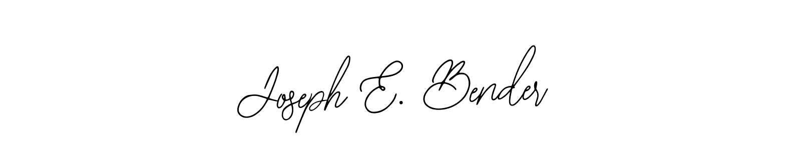 Create a beautiful signature design for name Joseph E. Bender. With this signature (Bearetta-2O07w) fonts, you can make a handwritten signature for free. Joseph E. Bender signature style 12 images and pictures png