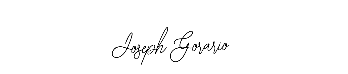 Use a signature maker to create a handwritten signature online. With this signature software, you can design (Bearetta-2O07w) your own signature for name Joseph Gorario. Joseph Gorario signature style 12 images and pictures png