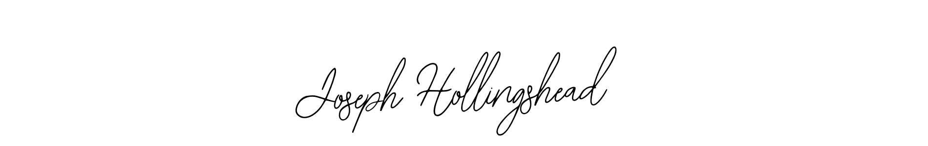 Joseph Hollingshead stylish signature style. Best Handwritten Sign (Bearetta-2O07w) for my name. Handwritten Signature Collection Ideas for my name Joseph Hollingshead. Joseph Hollingshead signature style 12 images and pictures png