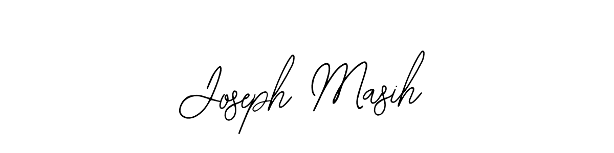 Make a short Joseph Masih signature style. Manage your documents anywhere anytime using Bearetta-2O07w. Create and add eSignatures, submit forms, share and send files easily. Joseph Masih signature style 12 images and pictures png