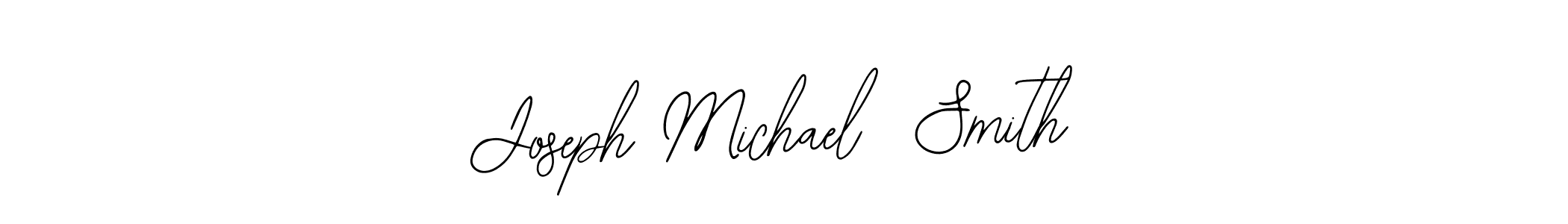 Design your own signature with our free online signature maker. With this signature software, you can create a handwritten (Bearetta-2O07w) signature for name Joseph Michael  Smith. Joseph Michael  Smith signature style 12 images and pictures png