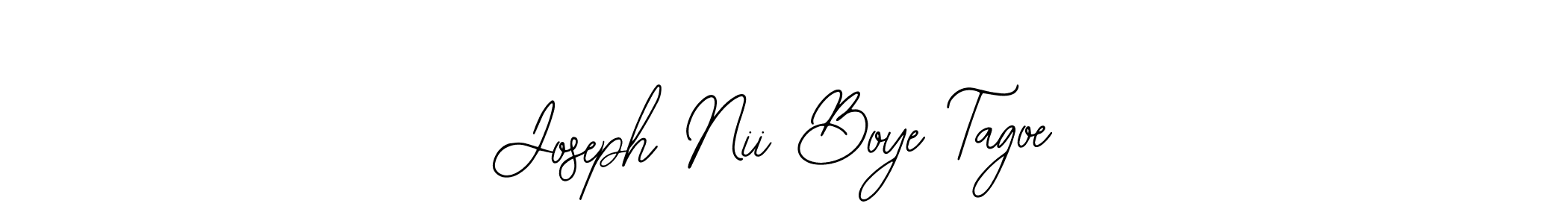 Also we have Joseph Nii Boye Tagoe name is the best signature style. Create professional handwritten signature collection using Bearetta-2O07w autograph style. Joseph Nii Boye Tagoe signature style 12 images and pictures png