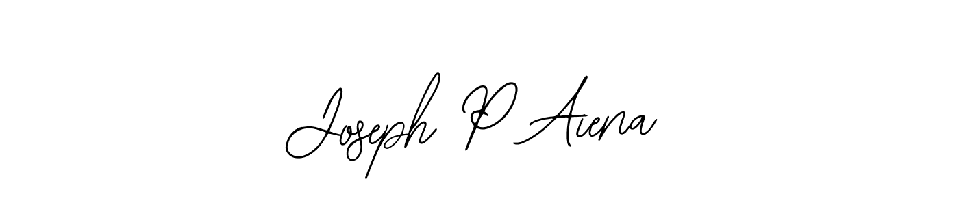 How to Draw Joseph P Aiena signature style? Bearetta-2O07w is a latest design signature styles for name Joseph P Aiena. Joseph P Aiena signature style 12 images and pictures png