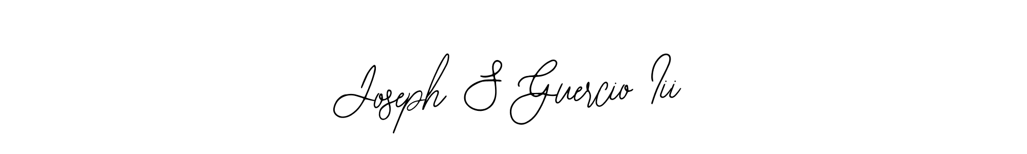 Also we have Joseph S Guercio Iii name is the best signature style. Create professional handwritten signature collection using Bearetta-2O07w autograph style. Joseph S Guercio Iii signature style 12 images and pictures png