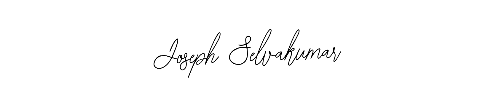 You should practise on your own different ways (Bearetta-2O07w) to write your name (Joseph Selvakumar) in signature. don't let someone else do it for you. Joseph Selvakumar signature style 12 images and pictures png