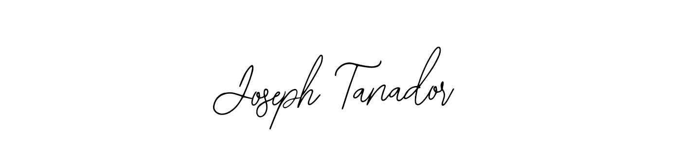 Use a signature maker to create a handwritten signature online. With this signature software, you can design (Bearetta-2O07w) your own signature for name Joseph Tanador. Joseph Tanador signature style 12 images and pictures png