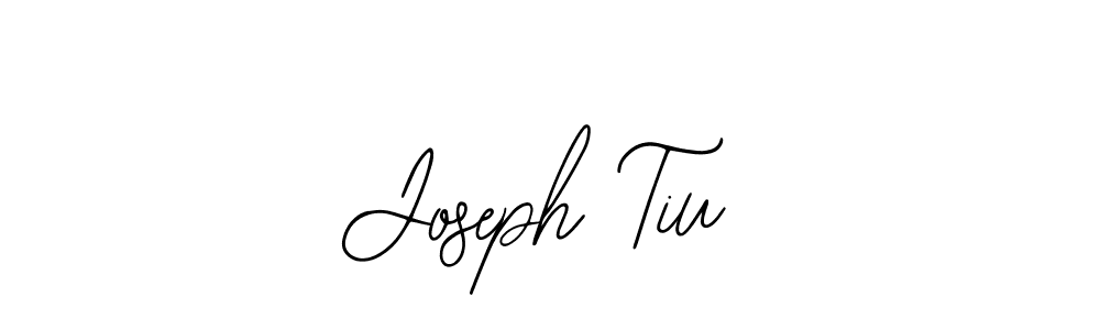 Design your own signature with our free online signature maker. With this signature software, you can create a handwritten (Bearetta-2O07w) signature for name Joseph Tiu. Joseph Tiu signature style 12 images and pictures png