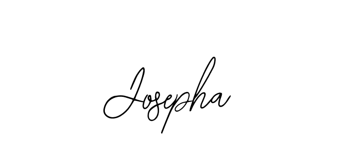 Make a beautiful signature design for name Josepha. With this signature (Bearetta-2O07w) style, you can create a handwritten signature for free. Josepha signature style 12 images and pictures png