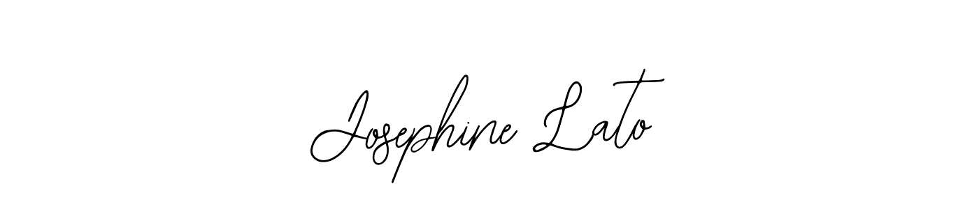How to make Josephine Lato signature? Bearetta-2O07w is a professional autograph style. Create handwritten signature for Josephine Lato name. Josephine Lato signature style 12 images and pictures png