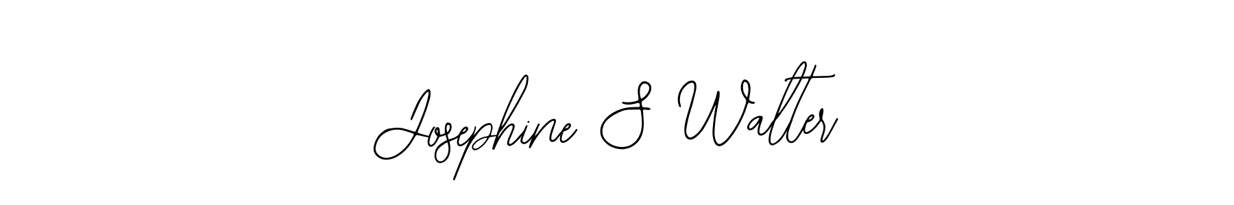 Josephine S Walter stylish signature style. Best Handwritten Sign (Bearetta-2O07w) for my name. Handwritten Signature Collection Ideas for my name Josephine S Walter. Josephine S Walter signature style 12 images and pictures png