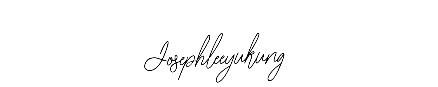 How to make Josephleeyukung signature? Bearetta-2O07w is a professional autograph style. Create handwritten signature for Josephleeyukung name. Josephleeyukung signature style 12 images and pictures png