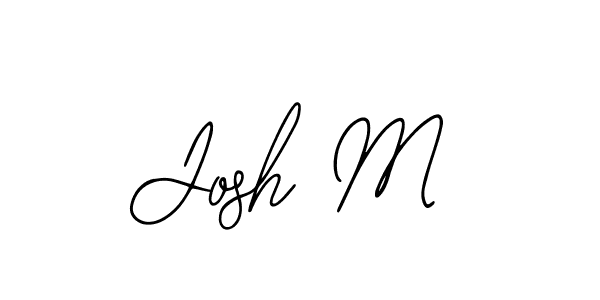 Once you've used our free online signature maker to create your best signature Bearetta-2O07w style, it's time to enjoy all of the benefits that Josh M name signing documents. Josh M signature style 12 images and pictures png