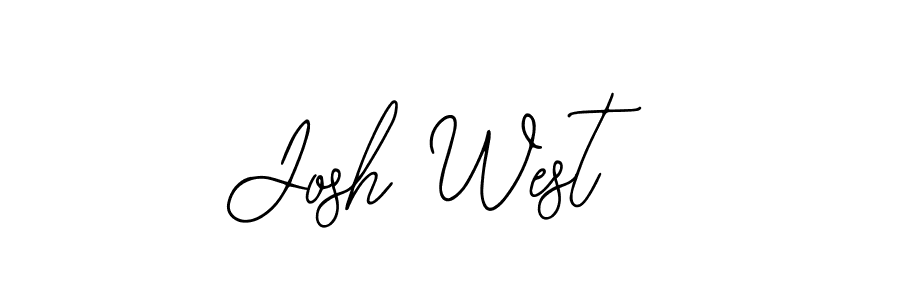 Josh West stylish signature style. Best Handwritten Sign (Bearetta-2O07w) for my name. Handwritten Signature Collection Ideas for my name Josh West. Josh West signature style 12 images and pictures png