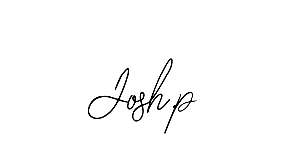 How to make Josh.p signature? Bearetta-2O07w is a professional autograph style. Create handwritten signature for Josh.p name. Josh.p signature style 12 images and pictures png