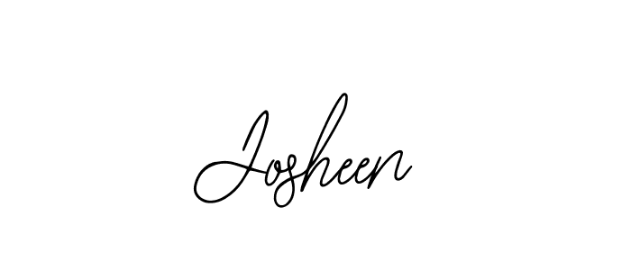 Make a beautiful signature design for name Josheen. Use this online signature maker to create a handwritten signature for free. Josheen signature style 12 images and pictures png