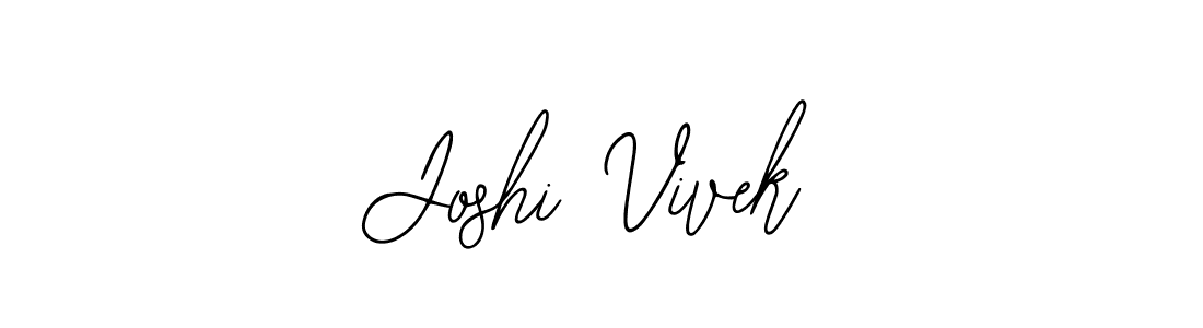 The best way (Bearetta-2O07w) to make a short signature is to pick only two or three words in your name. The name Joshi Vivek include a total of six letters. For converting this name. Joshi Vivek signature style 12 images and pictures png