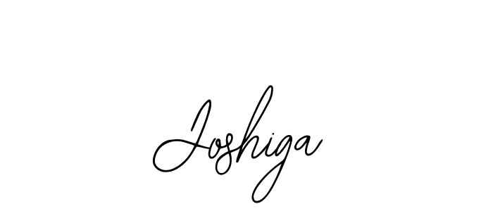 Design your own signature with our free online signature maker. With this signature software, you can create a handwritten (Bearetta-2O07w) signature for name Joshiga. Joshiga signature style 12 images and pictures png