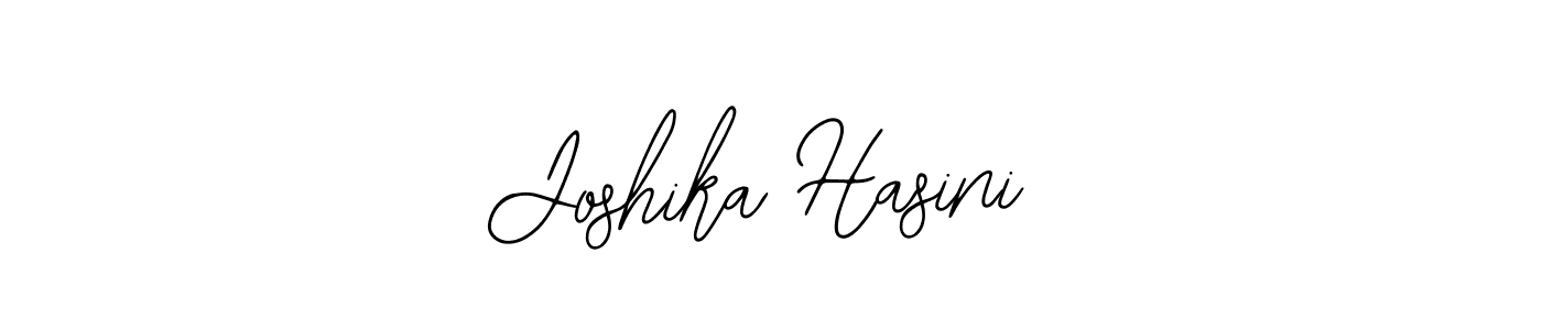 Joshika Hasini stylish signature style. Best Handwritten Sign (Bearetta-2O07w) for my name. Handwritten Signature Collection Ideas for my name Joshika Hasini. Joshika Hasini signature style 12 images and pictures png