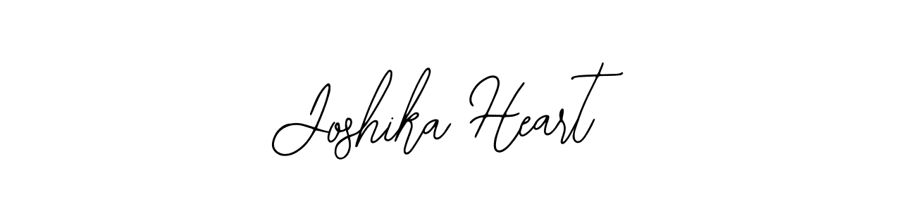 Make a beautiful signature design for name Joshika Heart. With this signature (Bearetta-2O07w) style, you can create a handwritten signature for free. Joshika Heart signature style 12 images and pictures png