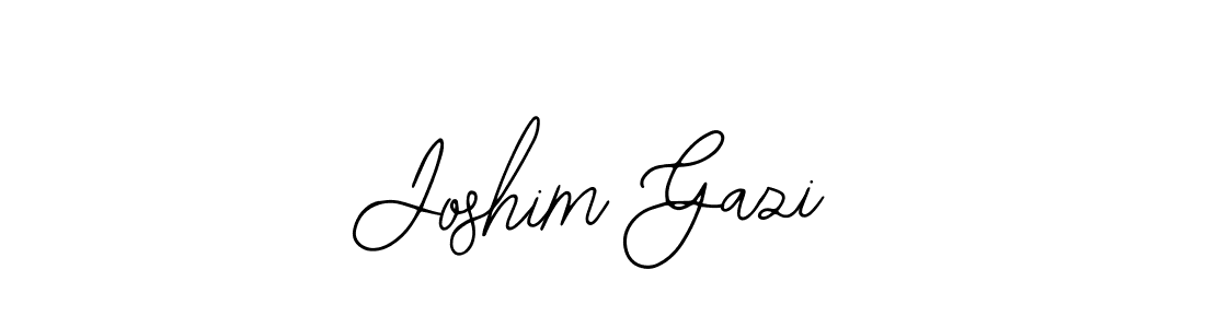 Make a beautiful signature design for name Joshim Gazi. With this signature (Bearetta-2O07w) style, you can create a handwritten signature for free. Joshim Gazi signature style 12 images and pictures png
