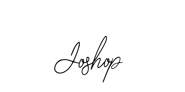 The best way (Bearetta-2O07w) to make a short signature is to pick only two or three words in your name. The name Joshop include a total of six letters. For converting this name. Joshop signature style 12 images and pictures png