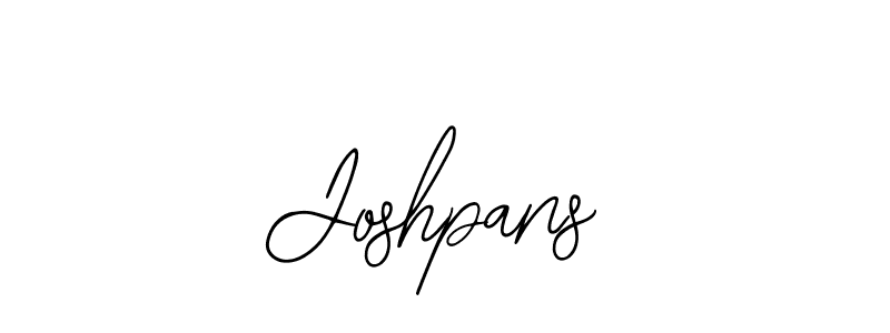 Similarly Bearetta-2O07w is the best handwritten signature design. Signature creator online .You can use it as an online autograph creator for name Joshpans. Joshpans signature style 12 images and pictures png