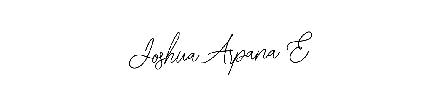 Make a beautiful signature design for name Joshua Arpana E. Use this online signature maker to create a handwritten signature for free. Joshua Arpana E signature style 12 images and pictures png