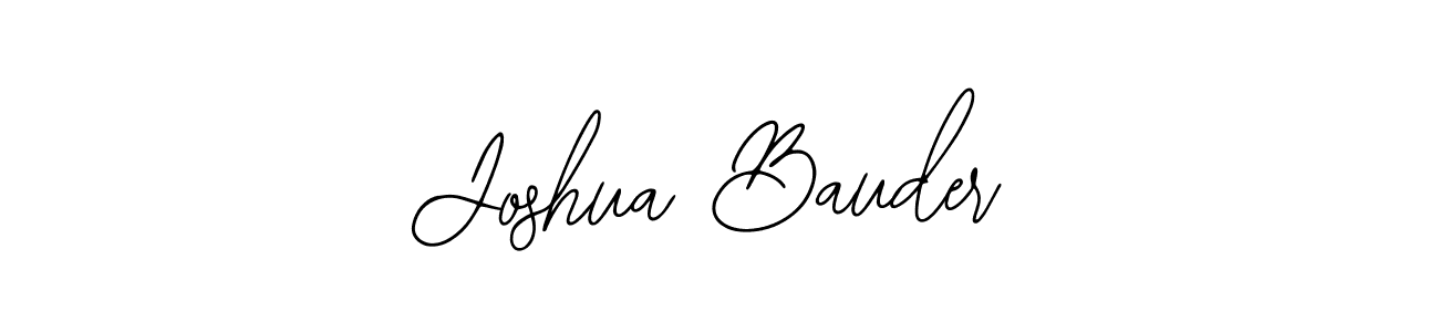 Joshua Bauder stylish signature style. Best Handwritten Sign (Bearetta-2O07w) for my name. Handwritten Signature Collection Ideas for my name Joshua Bauder. Joshua Bauder signature style 12 images and pictures png