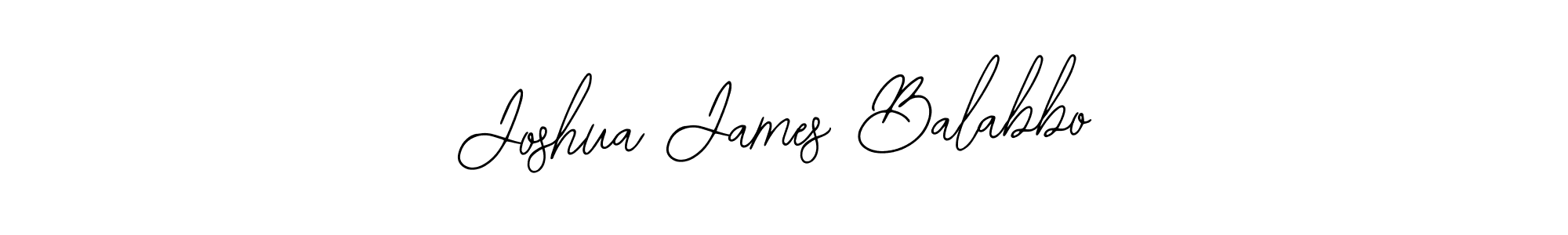 Joshua James Balabbo stylish signature style. Best Handwritten Sign (Bearetta-2O07w) for my name. Handwritten Signature Collection Ideas for my name Joshua James Balabbo. Joshua James Balabbo signature style 12 images and pictures png