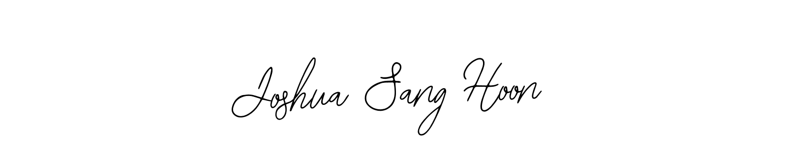 Make a beautiful signature design for name Joshua Sang Hoon. With this signature (Bearetta-2O07w) style, you can create a handwritten signature for free. Joshua Sang Hoon signature style 12 images and pictures png