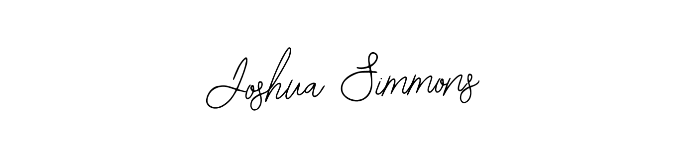You should practise on your own different ways (Bearetta-2O07w) to write your name (Joshua Simmons) in signature. don't let someone else do it for you. Joshua Simmons signature style 12 images and pictures png