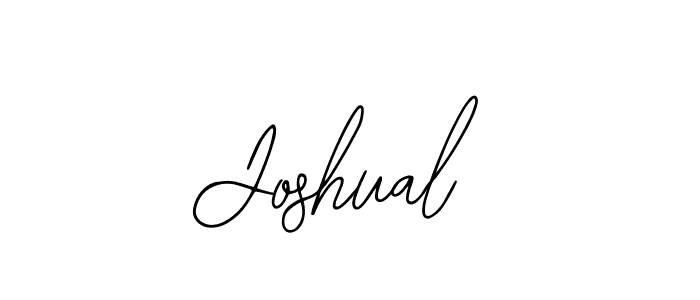 How to make Joshual signature? Bearetta-2O07w is a professional autograph style. Create handwritten signature for Joshual name. Joshual signature style 12 images and pictures png