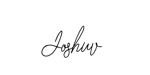 How to make Joshuv signature? Bearetta-2O07w is a professional autograph style. Create handwritten signature for Joshuv name. Joshuv signature style 12 images and pictures png