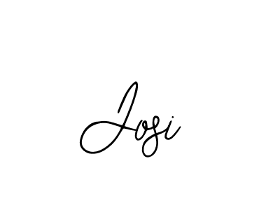 How to make Josi signature? Bearetta-2O07w is a professional autograph style. Create handwritten signature for Josi name. Josi signature style 12 images and pictures png