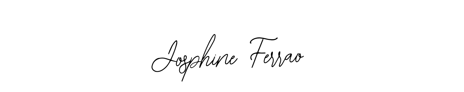 It looks lik you need a new signature style for name Josphine Ferrao. Design unique handwritten (Bearetta-2O07w) signature with our free signature maker in just a few clicks. Josphine Ferrao signature style 12 images and pictures png