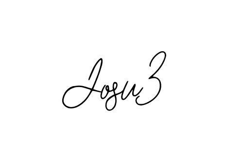 Make a beautiful signature design for name Josu3. With this signature (Bearetta-2O07w) style, you can create a handwritten signature for free. Josu3 signature style 12 images and pictures png