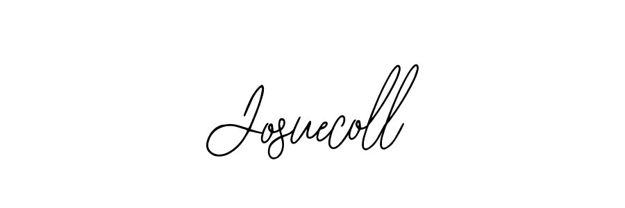 Use a signature maker to create a handwritten signature online. With this signature software, you can design (Bearetta-2O07w) your own signature for name Josuecoll. Josuecoll signature style 12 images and pictures png
