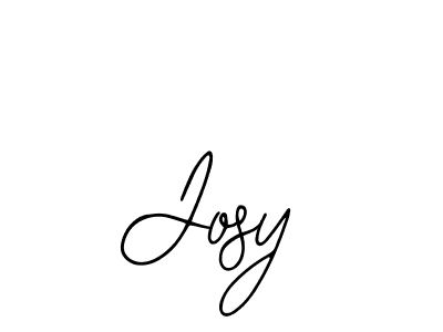 Josy stylish signature style. Best Handwritten Sign (Bearetta-2O07w) for my name. Handwritten Signature Collection Ideas for my name Josy. Josy signature style 12 images and pictures png